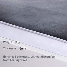 Load image into Gallery viewer, Heated Mattress Pad Underblanket Dual Controller for 2 Users Soft Flannel 10 Heating Levels &amp; 9 Timer Settings Fast Heating, Queen
