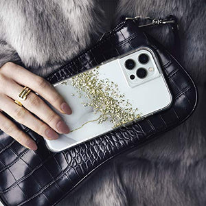 Case-Mate - Karat - Case for iPhone 12 and iPhone 12 Pro (5G) - Gold Foil Accents - 10 ft Drop Protection - 6.1 inch - Karat Marble