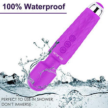 Load image into Gallery viewer, Powerful Vibrate Wand Massager with 20 Magic Vibration Modes Whisper Quiet Waterproof Personal Handheld Cordless for Neck Shoulder Back Body Massage Sports Recovery &amp; Muscle Aches
