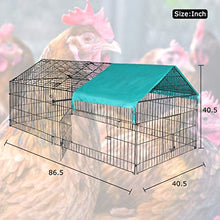 Load image into Gallery viewer, BestPet Chicken Coop Chicken Cage Pens Crate Rabbit Cage Enclosure Pet Playpen Exercise Pen
