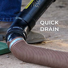 Load image into Gallery viewer, Hoss Quick Connect Hooks on Sanitary Sewer RV Adapter for Black Tank Drainage
