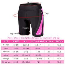 Load image into Gallery viewer, Sportneer Womens Padded Cycling Shorts 4D Padding Bike Bicycle Shorts for Women Black-Pink
