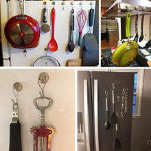 Load image into Gallery viewer, Swivel Swing Magnetic Hook New Upgraded, 40LB（8pack） Refrigerator Magnetic Hooks ,Strong Neodymium Magnet Hook, Perfect for Refrigerator and Other Magnetic Surfaces,62mm(2.44In) in Length
