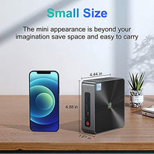 Load image into Gallery viewer, Beelink Mini PC 4 Cores 8th with Intel Core i5 8279U (up to 4.1GHZ) 16GB DDR4 RAM 512GB NVMe M.2 SSD Mini Desktop Computer Win 10 Pro Support 4K Dual HDMI, WiFi, BT5.0, 4USB3.0, Auto Power On
