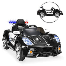 Load image into Gallery viewer, Best Choice Products 12V 2-Speed Kids Police Sports Car Ride On w/ AUX Port, Parent Remote Control, Working Intercom, Headlights, Sounds
