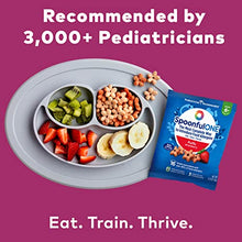 Load image into Gallery viewer, SpoonfulONE Food Allergen Introduction Puffs | Smart Feeding Snack for an Infant or Baby 6+ Months | Certified Organic (Strawberry - 7 Pack)
