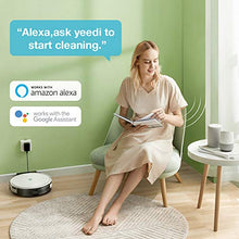 Load image into Gallery viewer, yeedi k650 Robot Vacuum, 2000Pa Wi-Fi Robotic Vacuum Cleaner with 800ML Big Dustbin and Tangle-Free Brush, Perfect for Pet Hair, Carpets, Hard Floor, Self-Charging, Compatible with Boundary Strips
