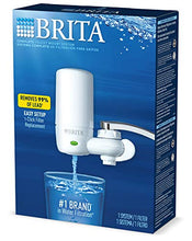 Load image into Gallery viewer, Brita Basic Faucet Water Filter System, White, 1 Count
