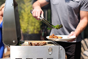 CUISINART CGG-608 Portable, Professional Gas Grill, One-Burner, Stainless Steel