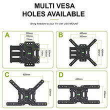 Load image into Gallery viewer, USX MOUNT Full Motion Swivel Articulating Tilt TV Wall Mount Bracket for 26-55&quot; LED, OLED and 4K TVs, TV Mount Fit for 32, 40, 50 TV with VESA Up to 400x400mm-Weight Capacity Up to 60lbs
