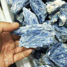 Load image into Gallery viewer, Natural Crystal Raw Gemstone Blue Kyanite Minerals Raw Cyanite Rough Sappare Disthene Crystal Jade Quartz (50g-60g)
