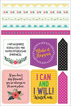 Load image into Gallery viewer, Essentials Planner Stickers -- Wake Up Kick Ass Repeat (Set of 150 Stickers)
