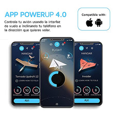 Load image into Gallery viewer, POWERUP 4.0 The Next-Generation Smartphone Controlled Paper Airplane Kit, RC Controlled. Easy to Fly with Autopilot &amp; Gyro Stabilizer. For Hobbyists, Pilots, Tinkerers. STEM Ready with DIY Modular Kit
