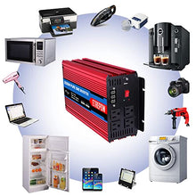 Load image into Gallery viewer, ETREPOW 2000 Watt/4000 Watt Pure Sine Wave Power Inverter 12V DC to 110V /120V AC Power Converter Wireless Remote Control-Off-Grid Inverter for Outdoor ,Home,Camping, RV,Truck,Car
