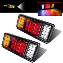 Load image into Gallery viewer, LIMICAR 40 LED Trailer Tail Lights Kit Waterproof Turn Signal Brake Reverse Running Lights LED Tail Light for Truck Boat Trailer UTV UTE RV Camper Pickup (2 Pack)
