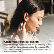 Load image into Gallery viewer, TOZO A1 Mini Wireless Earbuds Bluetooth 5.0 in Ear Light-Weight Headphones Built-in Microphone, Immersive Premium Sound Long Distance Connection Headset with Charging Case, Black
