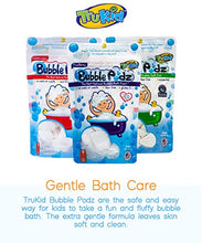 Load image into Gallery viewer, TruKid Bubble Podz for Baby, Refreshing Bubble Bath for Sensitive &amp; Soft Skin, pH balanced for eye sensitivity, Enriched with Vitamin E, Aloe &amp; Oatmeal, Yumberry Scent, All Natural Ingredients(8 Podz)
