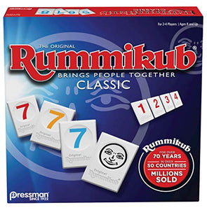 Rummikub - Classic Edition - The Original Rummy Tile Game by Pressman
