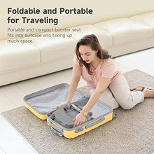 Load image into Gallery viewer, YOLEO High Chair for Toddlers Folding Compact Portable Booster Seat Babies/Kids Chair on Chair for Dining Table Camping (Grey)

