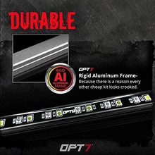 Load image into Gallery viewer, OPT7 60&quot; Redline LED Tailgate Light Bar - TriCore LED - Weatherproof Rigid Aluminum No-Drill Install - Full Featured Reverse Running Brake Turn Signal

