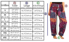 Load image into Gallery viewer, LOFBAZ Harem Pants for Women Yoga Boho Sweatpants Womens Hippie Bohemian Clothing Palazzo Beach Clothes Casual Pajama Rose 2 Pink X-Large
