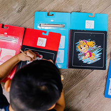 Load image into Gallery viewer, Melissa &amp; Doug PAW Patrol Scratch Art 3-Pack – Chase, Skye, Marshall Color Reveal Travel Activity Pads
