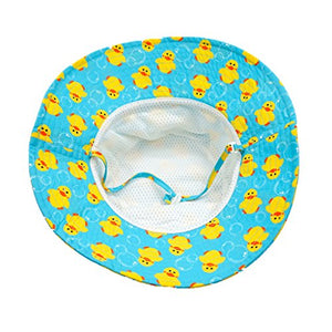 Home Prefer Baby Cute Hat UV Protection Hat Wide Brim Breathable Sun Block Hat Duck #46