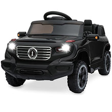Load image into Gallery viewer, Best Choice Products Kids 6V Ride On Truck w/ Parent Remote Control, 3 Speeds, LED Lights, Black
