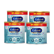 Load image into Gallery viewer, Enfamil NeuroPro EnfaCare High Cal Premature Baby Formula with Iron, Brain-building DHA, Vitamins &amp; Minerals for Immune Health, 23 Oz, Pack of 4
