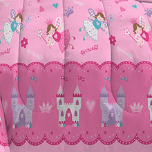 Load image into Gallery viewer, Dream Factory Magical Princess Ultra Soft Microfiber Girls Comforter Set, Pink, Twin
