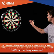 Load image into Gallery viewer, Rally and Roar 18&quot; Standard Bristle Dartboard w/ Mounting Brackets, Self Healing, Galvanized Wiring
