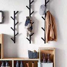 Load image into Gallery viewer, PREMIUM RACKS Coat Rack &amp; Hat Rack - Modern Design - Wall Mounted - Stylish - (Black)
