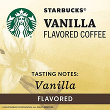 Load image into Gallery viewer, Starbucks Flavored K-Cup Coffee Pods — Vanilla for Keurig Brewers — 1 box (10 pods)
