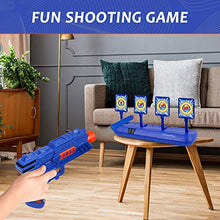 Load image into Gallery viewer, Digital Shooting Targets with Foam Dart Toy Shooting Blaster , 4 Targets Auto Reset Electronic Scoring Toys, Shooting Toys for Age of 5 6 7 8 9 10+ Years Old Kid Boys Girls, Compatible with Nerf Toys
