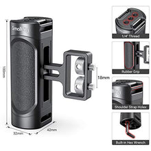 Load image into Gallery viewer, SMALLRIG Mini Side Handle Handgrip with Dual 1/4&quot;-20 Screw Mount for Mirrorless Digital Camera DSLR Camera Small Camera Cage Built-in Wrench, Up and Down Adjustable - 2916
