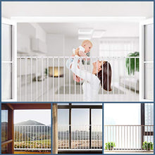 Load image into Gallery viewer, Fairy Baby Window Guards for Children, Adjustable Wide Child Safety Window Guard Prevents Accidental Falls, Home Security Childproof Interior Bar Guard for Windows Wide 36.22" - 61.41"(2 Panels)
