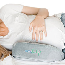 Load image into Gallery viewer, OCCObaby Pregnancy Pillow, Memory Foam Body Wedge for Belly, Knees and Back Support, Reversible Maternity Pillow with Removable Cover and Travel Bag
