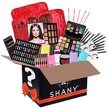 Load image into Gallery viewer, SHANY Gift Surprise - AMAZON EXCLUSIVE - All in One Makeup Bundle - Includes Pro Makeup Brush Set, Eyeshadow Palette,Makeup Set or Lipgloss Set and etc. - COLORS &amp; SELECTION VARY
