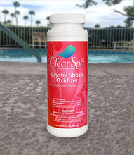Load image into Gallery viewer, Clear Spa Crystal Shock Oxidizer 2lb with Scum Absorber &amp; Hot Tub Care Guide E-Book
