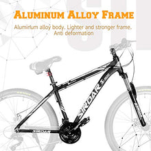 Load image into Gallery viewer, SIRDAR S-900 27 Speed 27.5 inch Mountain Bike Aluminum Alloy and High Carbon Steel with 2 Replaceable Seat, Full Suspension Disc Brake Outdoor Bikes for Men Women
