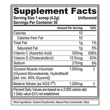 Load image into Gallery viewer, Evlution Nutrition Pump Mode Nitric Oxide Booster to Support Intense Pumps, Performance and Vascularity, 30 Servings (Unflavored)
