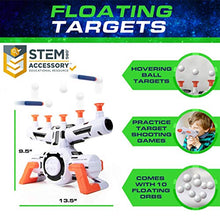 Load image into Gallery viewer, USA Toyz Astroshot Zero G Compatible Nerf Targets - Indoor Shooting Games for Kids with Foam Dart Gun and 10 Floating Ball Gun Targets
