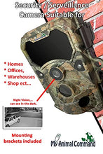 Load image into Gallery viewer, My Animal Command 4k Solar Powered Trail Camera 30MP Ultra HD Native Video Game Time Lapse Cam with Night Vision Motion Activated, IP66 Waterproof Outdoor Deer &amp; Wildlife Hunting Pack Bundle
