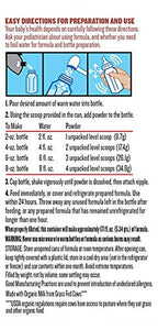 Earth's Best Organic Dairy Infant Powder Formula with Iron, Omega-3 DHA and Omega-6 ARA, 23.2 oz