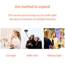 Load image into Gallery viewer, SXIYA LED Ring Light,10.2" Selfie Ring Light with Tripod Stand and Smart Phone Holder Compatible with iPhone Android for Makeup YouTube Videos Photography Adjustable Durable

