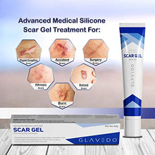 Load image into Gallery viewer, Advanced Medical Silicone Scar Gel - Topical Gel for Scar Treatment on Face and Body - Scar Mark Removal of Old and New Scars due to C-Section, Surgery, Injury, Burns, Acne, Stretch Marks
