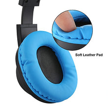 Load image into Gallery viewer, BlueFire 3.5mm PS4 Gaming Headset Bass Stereo Over-Ear Gaming Headphone with Microphone and Volume Control Compatible with PS4, New Xbox One, Xbox One S, Xbox One X, Nintendo Switch, PC（Blue）
