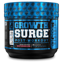 Load image into Gallery viewer, Growth Surge Post Workout Muscle Builder with Creatine, Betaine, L-Carnitine L-Tartrate - Daily Muscle Building &amp; Recovery Supplement - 30 Servings, Watermelon Flavor
