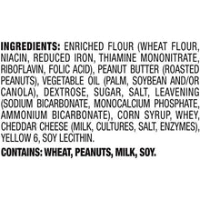 Load image into Gallery viewer, Lance Sandwich Crackers, ToastChee Peanut Butter, 8 Count Box
