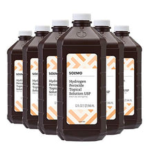 Load image into Gallery viewer, Amazon Brand - Solimo Hydrogen Peroxide Topical Solution USP, 32 Fl. Oz (Pack of 6)
